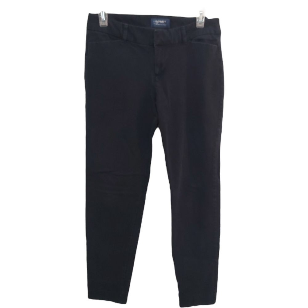 🤯 2/$15 Old Navy Mid Rise Black Pants Size 4